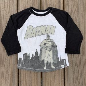 GAP Boy’s 3T Batman Graphic Raglan Shirt